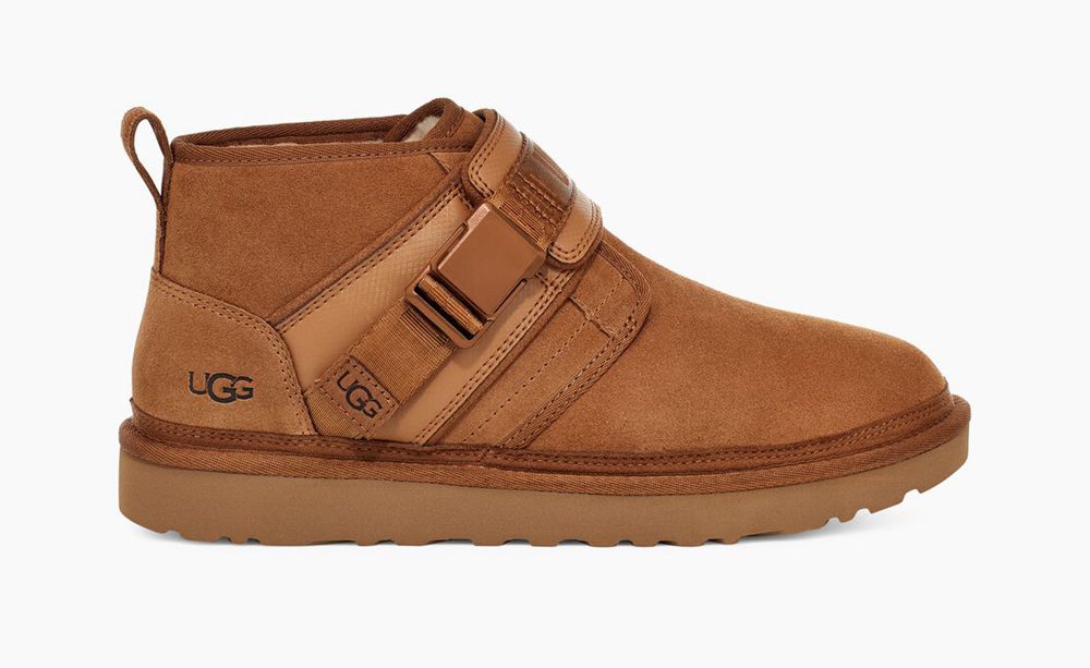 Ugg Neumel Snapback - Mens Chukka Boots - Brown - NZ (9471GYXCF)